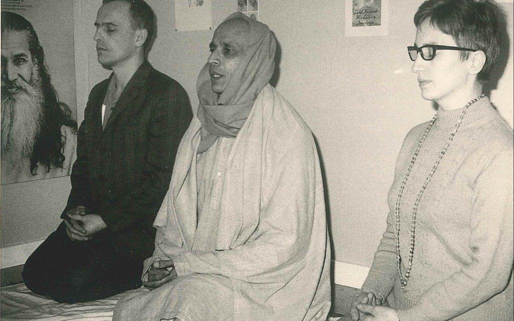 Swami Chidananda in DLS Aalst - 1970